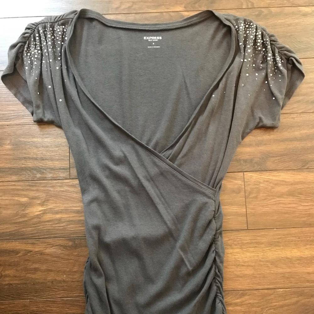 Express “Sexy Basic” Short Sleeve Shirt